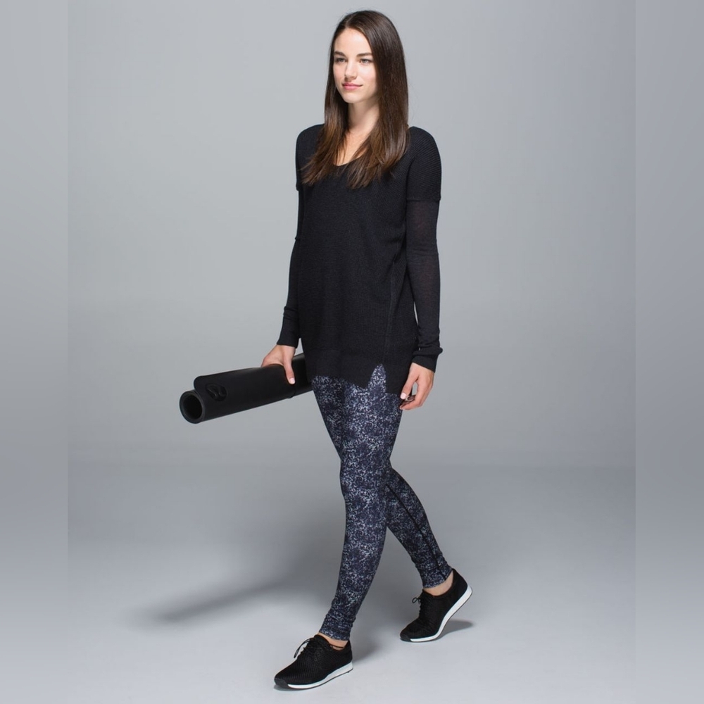 Lululemon Wonder Under Leggings Rocky Road/Toothpaste SZ 4